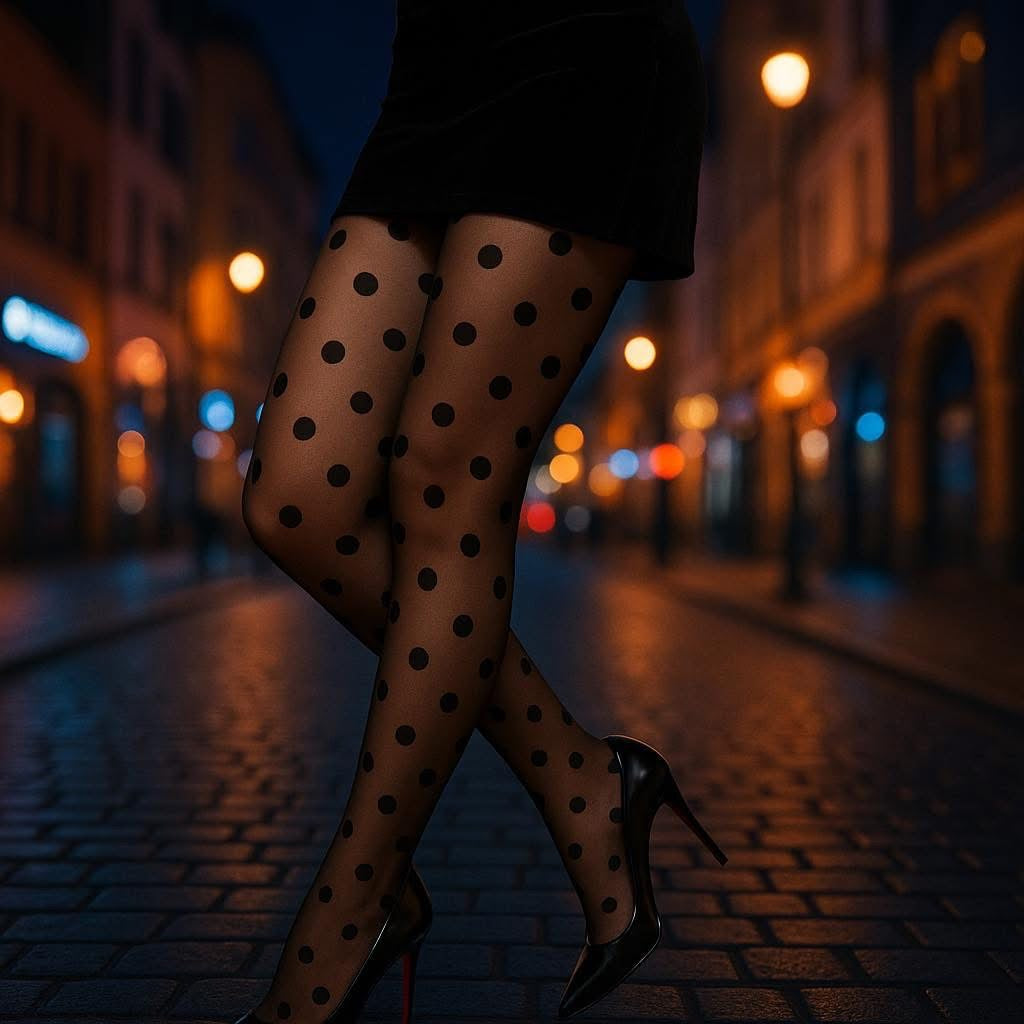 Polka Dot Sexy Tights
